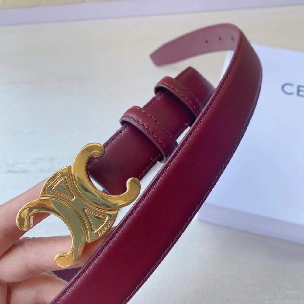 Ремень кожаный 25 мм фото 2