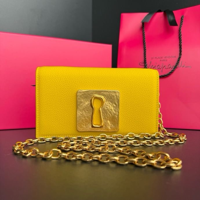 Клатч кожаный женский 19 см