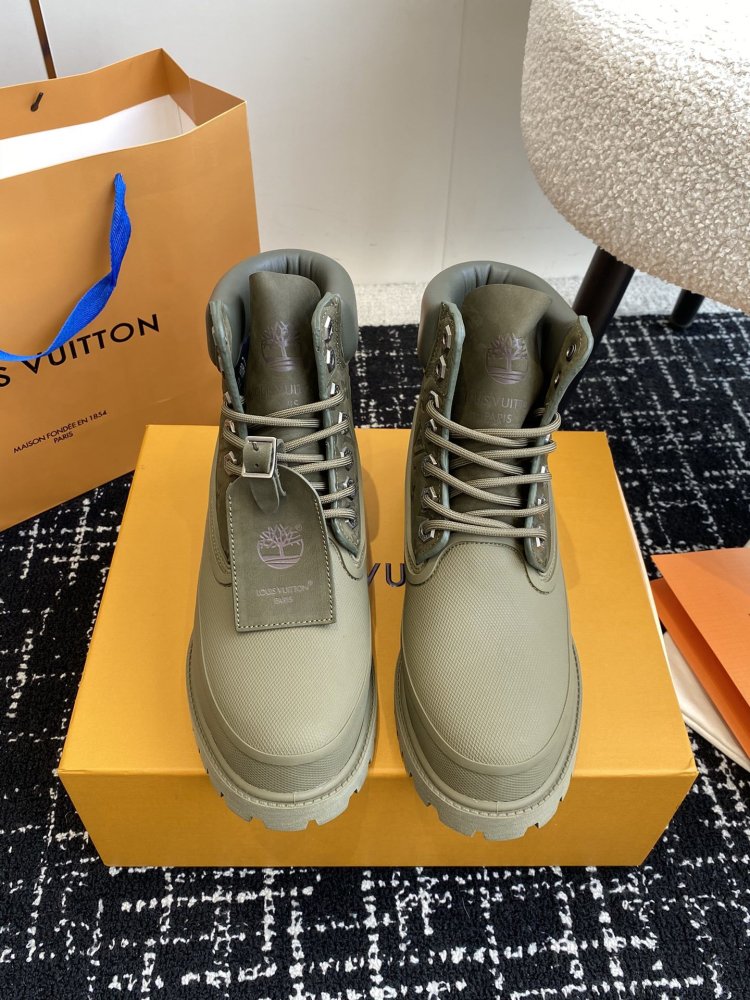 Ботинки женские Louis Vuitton x Timberland