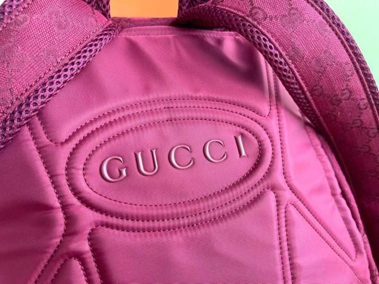 Рюкзак Gucci GG canvas large Rosso Ancora 40 см фото 4