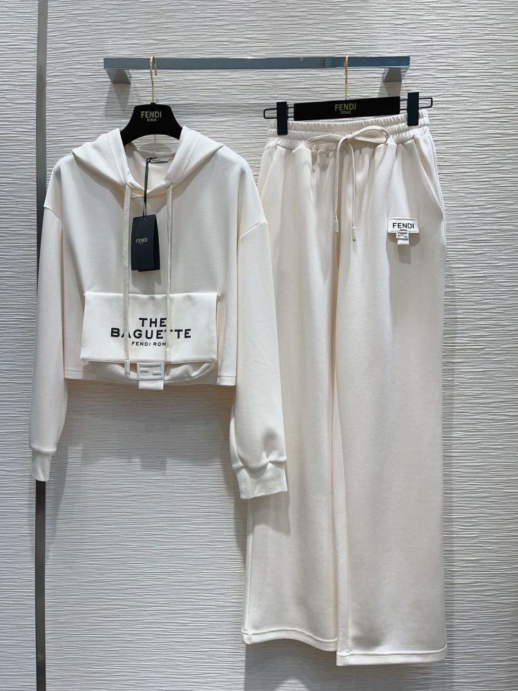 Costume female white (blouse and pants)