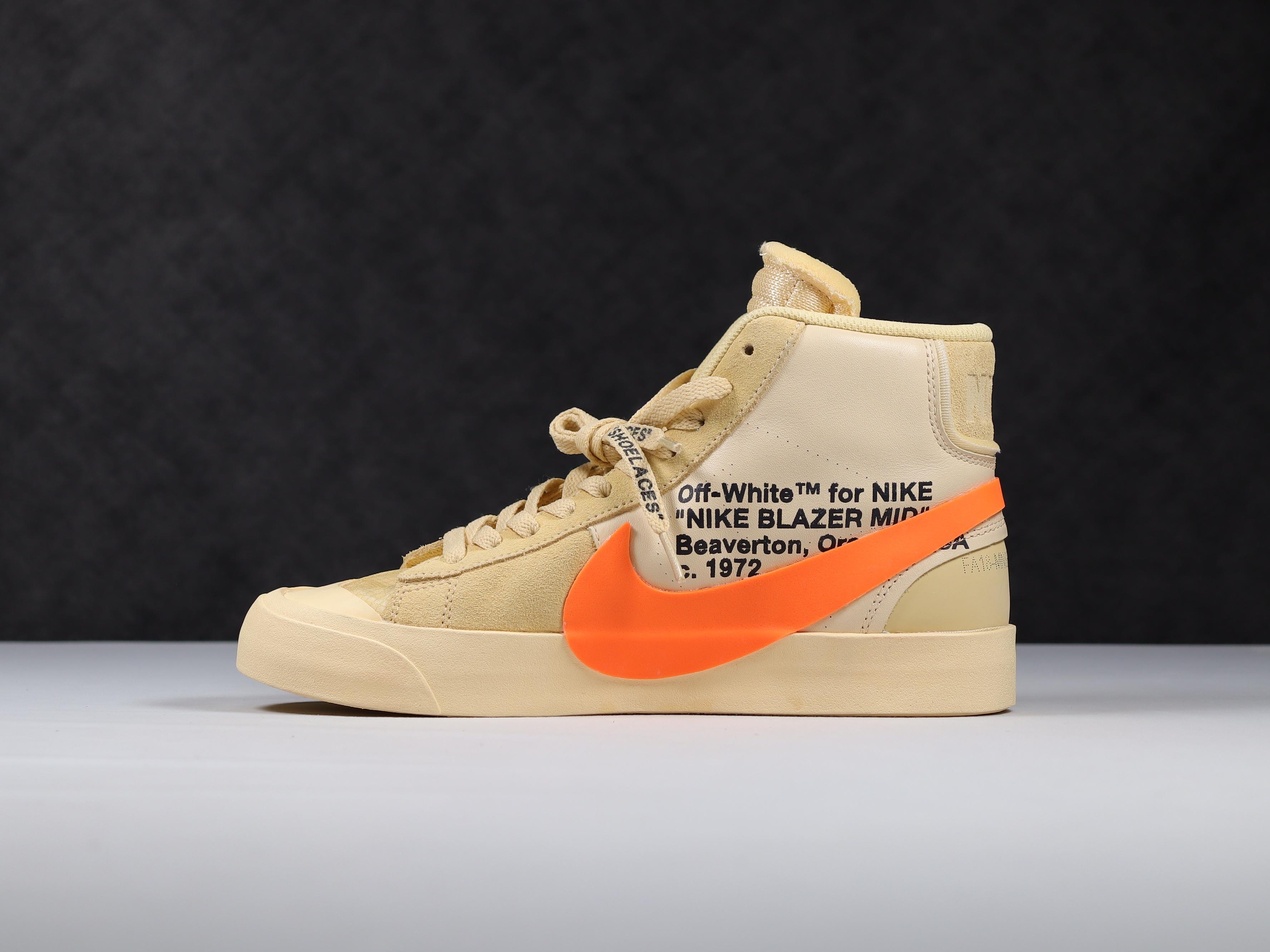 Sneakers Blazer Mid Off-White All Hallows Eve AA3832-700 фото 2