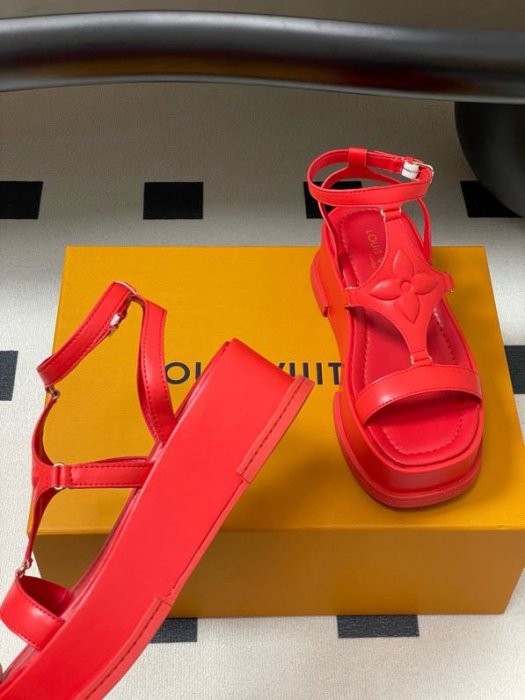 Sandals LV MAYA FLATFORM фото 8