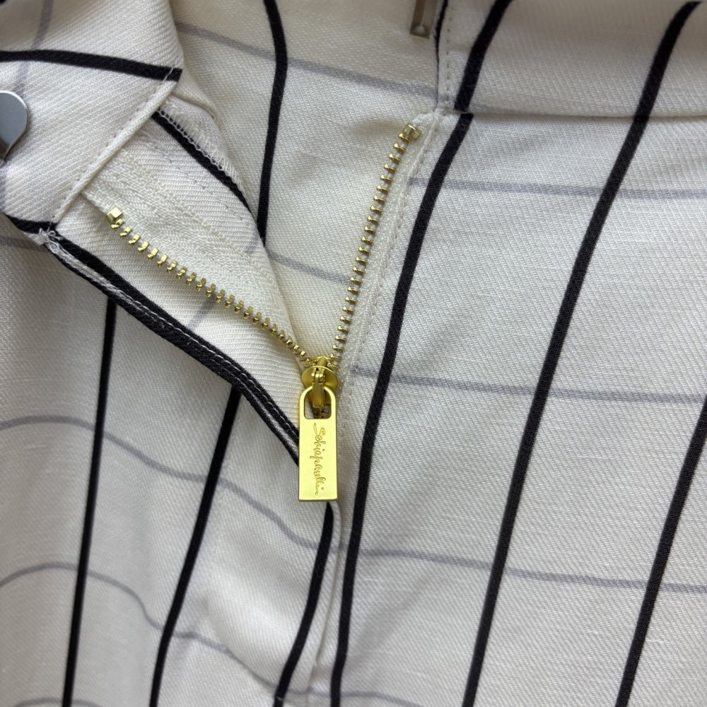 Прямі брюки з льону фото 4