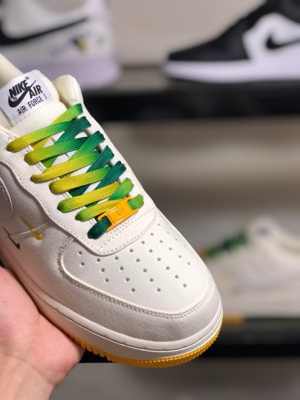 Кроссовки  Air Force 1 07 Low Green Yellow Limited фото 7