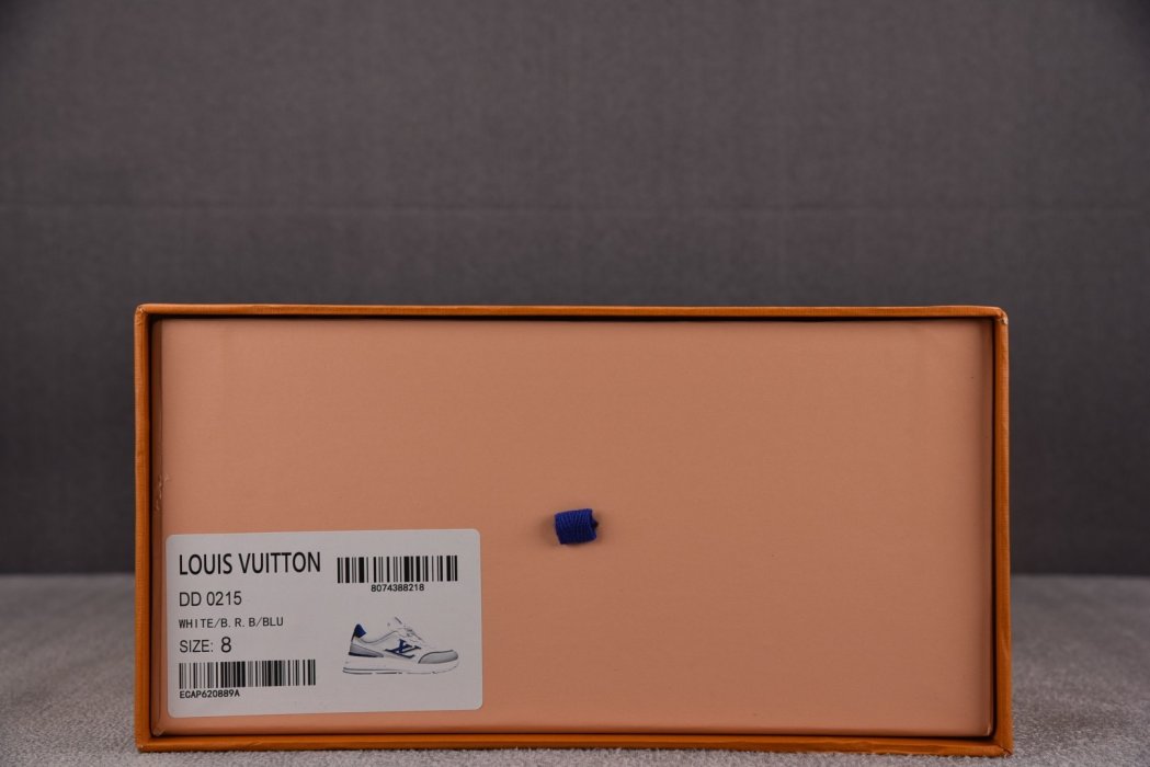 Кроссовки LOUIS VUITTON 2025 Classic White Blue фото 6