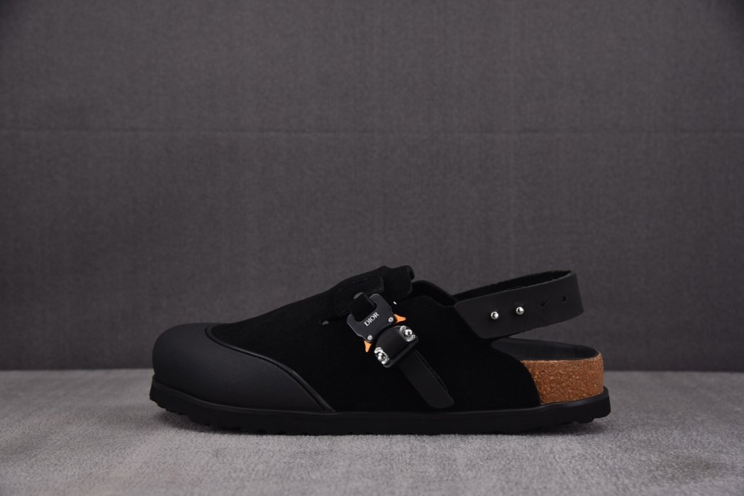 Сандалии DIOR x Birkenstock Tokio Black