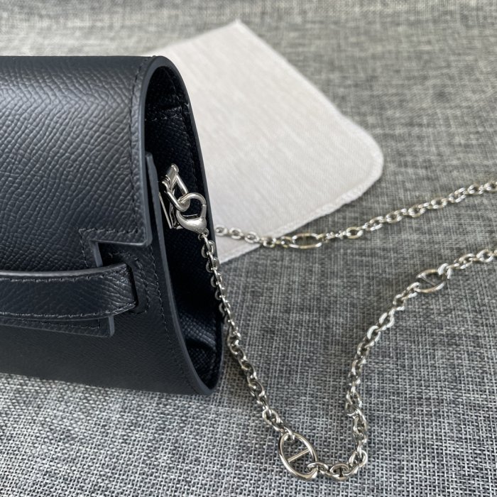 Сумка через плечо Kelly кожаная женская 22 см фото 3