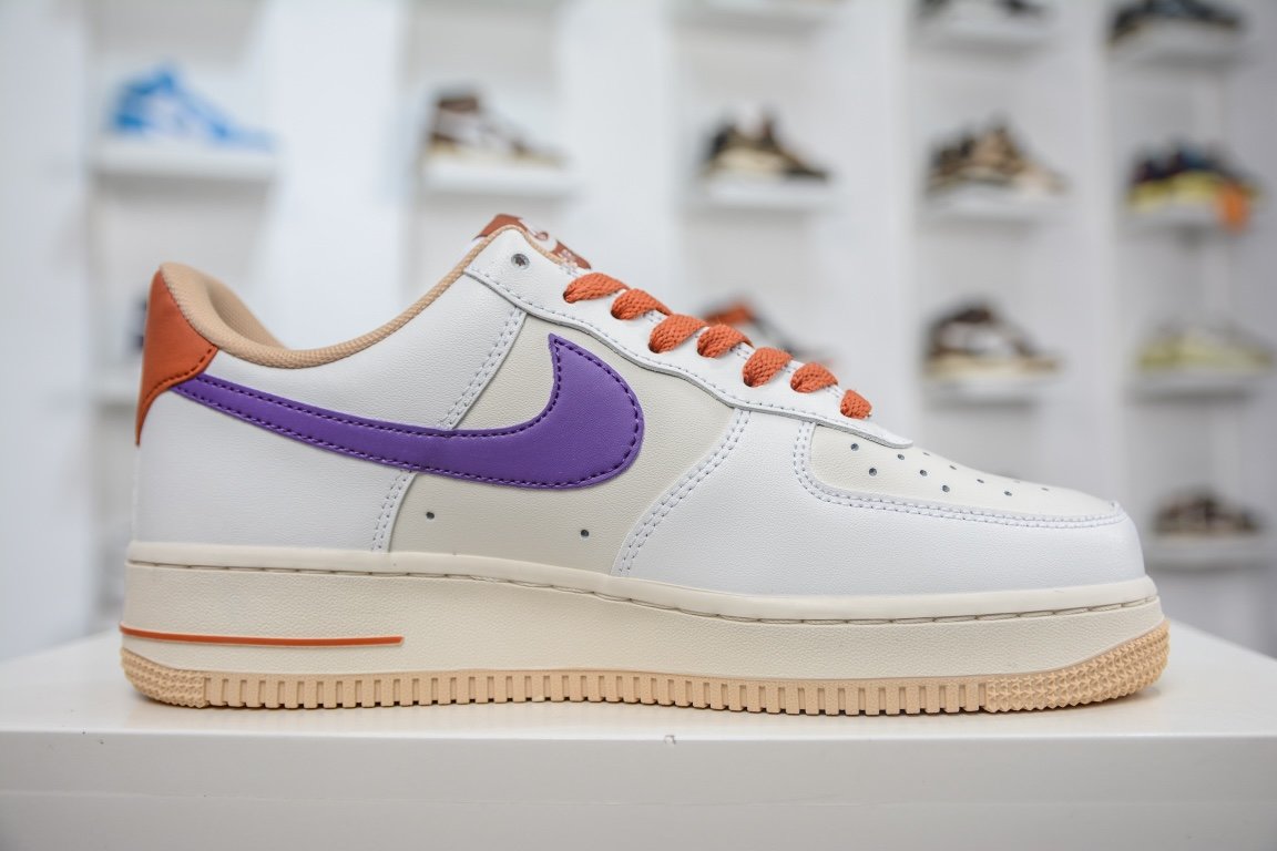 Кроссовки Air Force 1 07 Low Purple Cabbage YY3188-102 фото 3