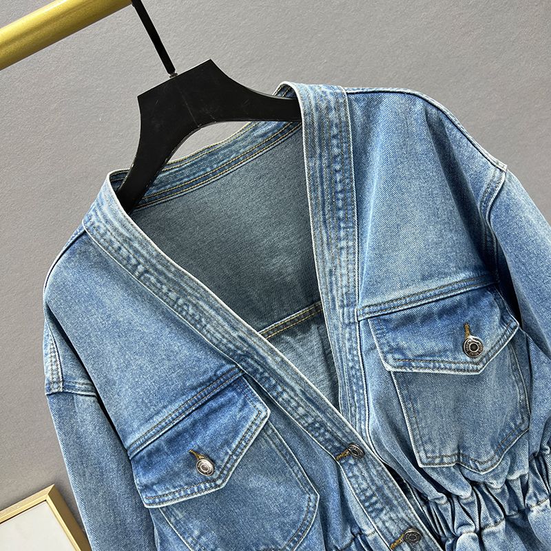 Модна джинсова куртка жіноча, весна літо фото 2