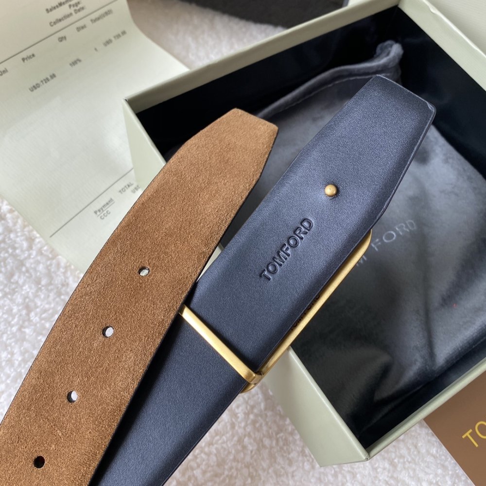 Ремінь шкіряний 40 мм фото 3