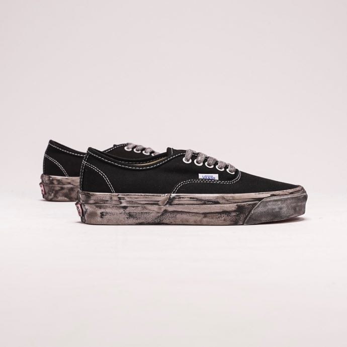 Sneakers VANS VAULT OG OLD SKOOL LX STRESSED - BLACK фото 3