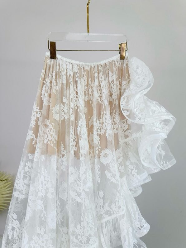 Skirt flashlight Dawning Lace Billow of collection Illumination