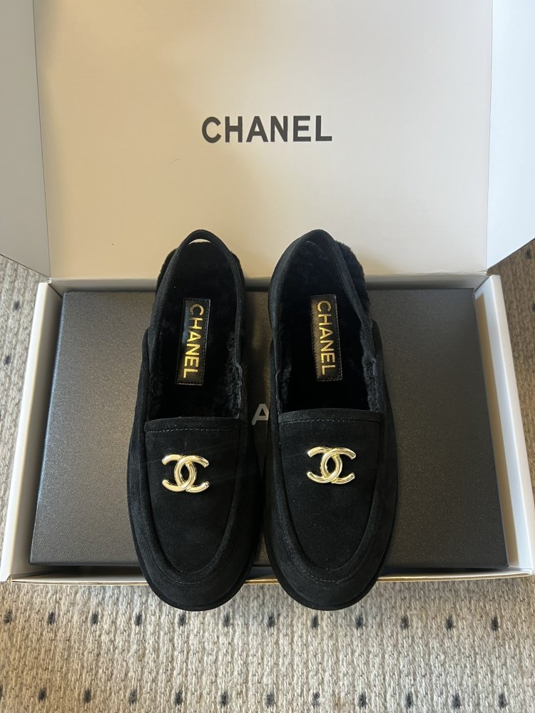 Лоферы Chanel 25A женские