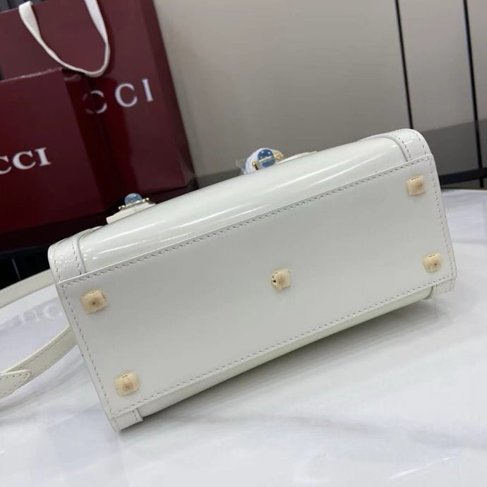Сумка кожаная Gucci Diana 20 см фото 7
