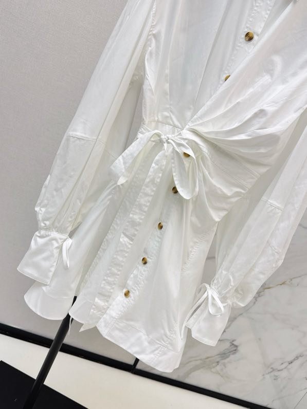 Белое стильное платье фото 9