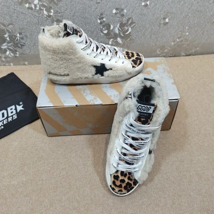 Кроссовки Golden Goose Super Star на меху фото 6