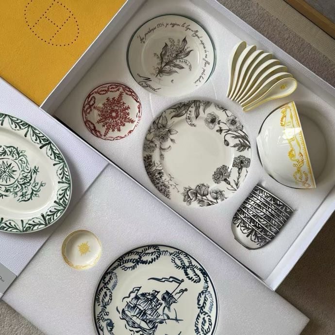 Set crockery of костаного porcelain series La Colle Noire, 41 subject фото 4