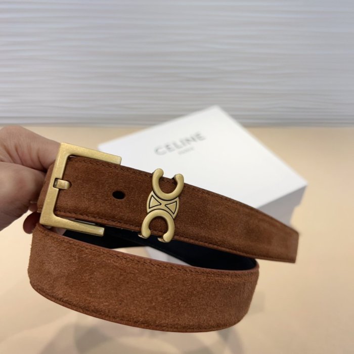 Belt leather 3 cm