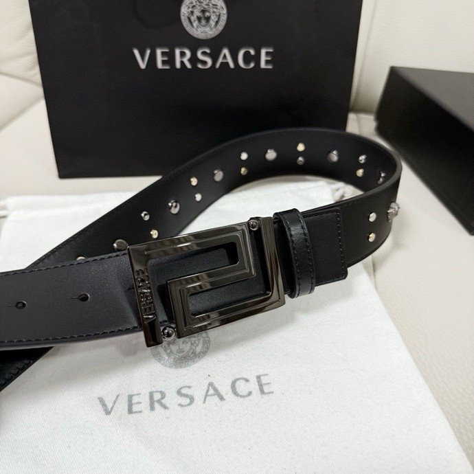 Belt leather 40 mm фото 6