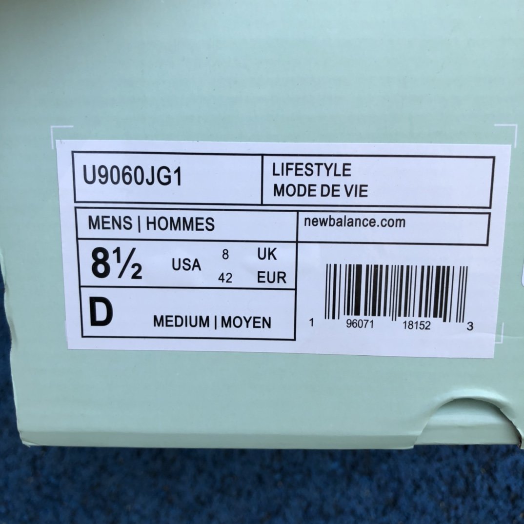 Кроссовки NB 9060 Retro Pink Blue U9060JG1 фото 9