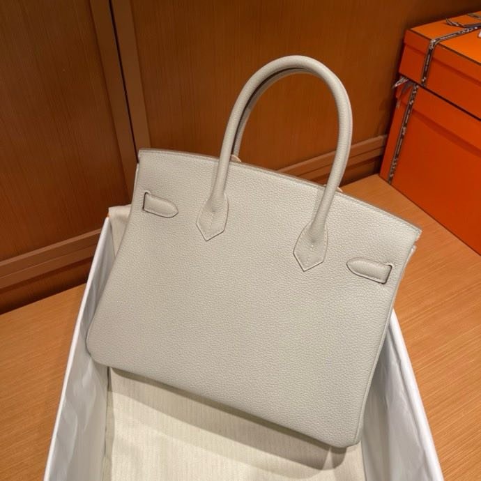 Сумка Birkin 30 в коже Togo фото 3