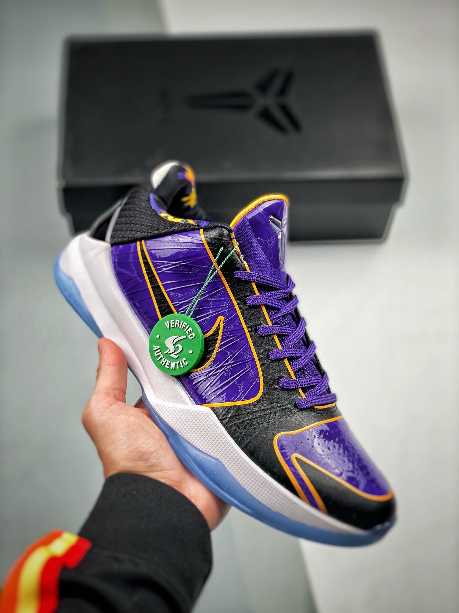 Sneakers ZOOM KOBE 5 Protro Lakers S2 Nike buy for 226 EUR in the UKRFashion store. luxury goods brand Nike. Best quality