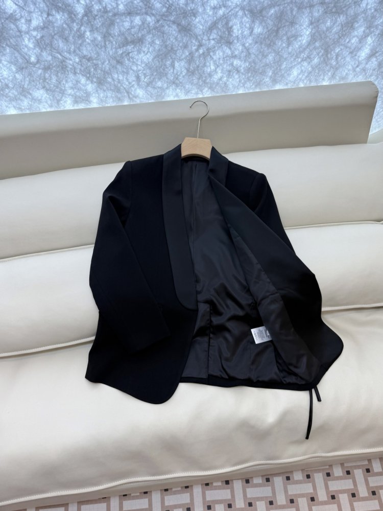 Blazer from long sleeves фото 5