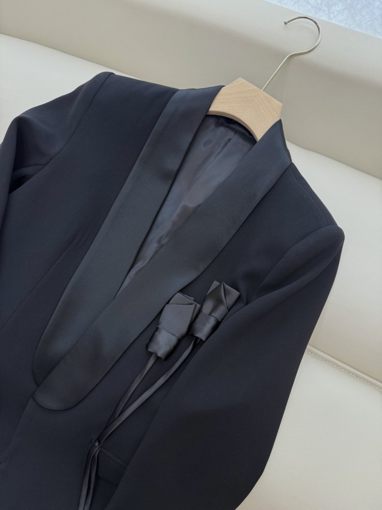 Blazer from long sleeves фото 7