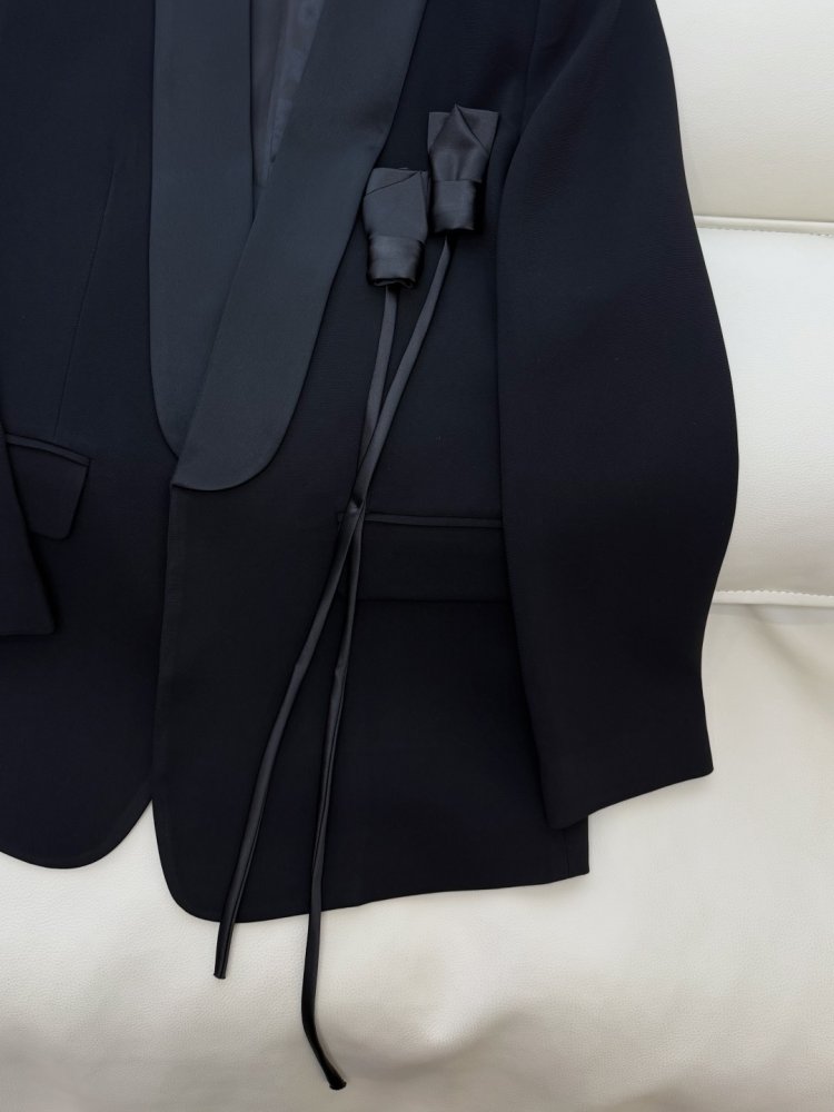 Blazer from long sleeves фото 8