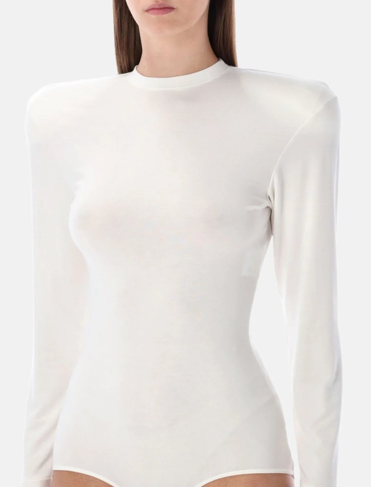 Bodysuit from round Neck