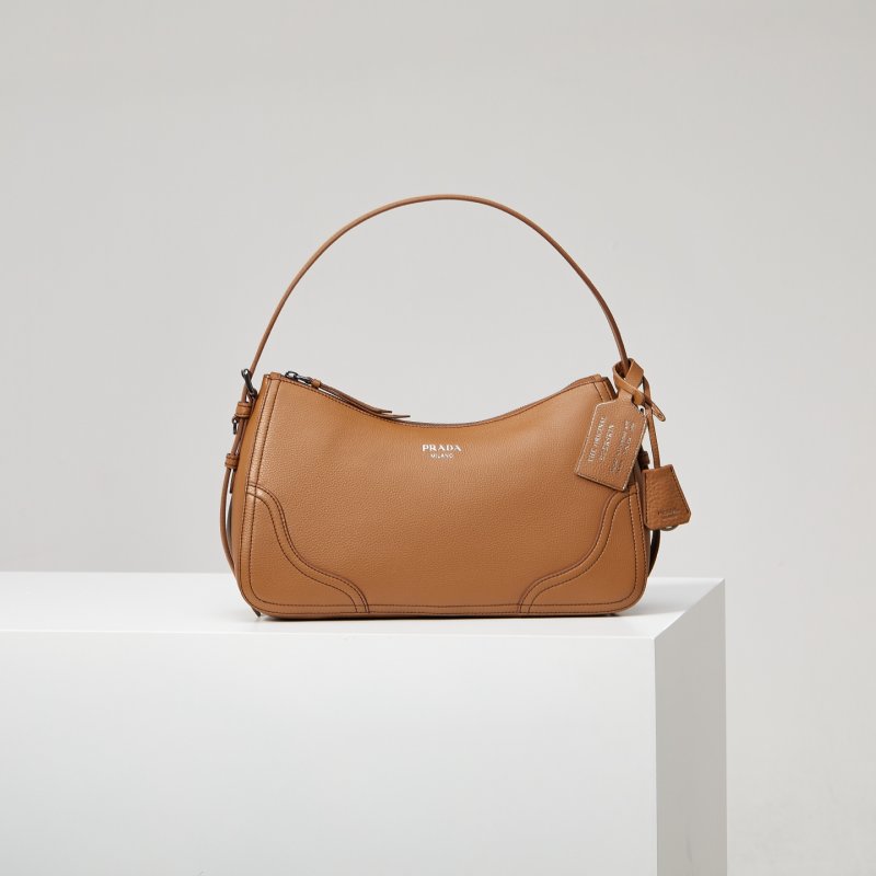 Большая кожаная сумка через плечо Prada Aimèe 36 см