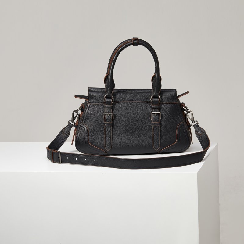 Большая кожаная сумка тоут 35 см фото 2