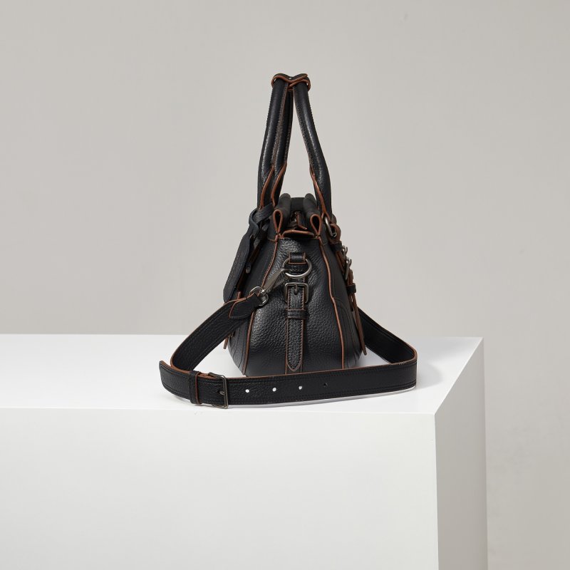 Большая кожаная сумка тоут 35 см фото 3