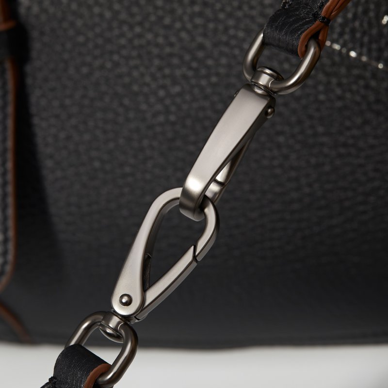 Большая кожаная сумка тоут 35 см фото 6