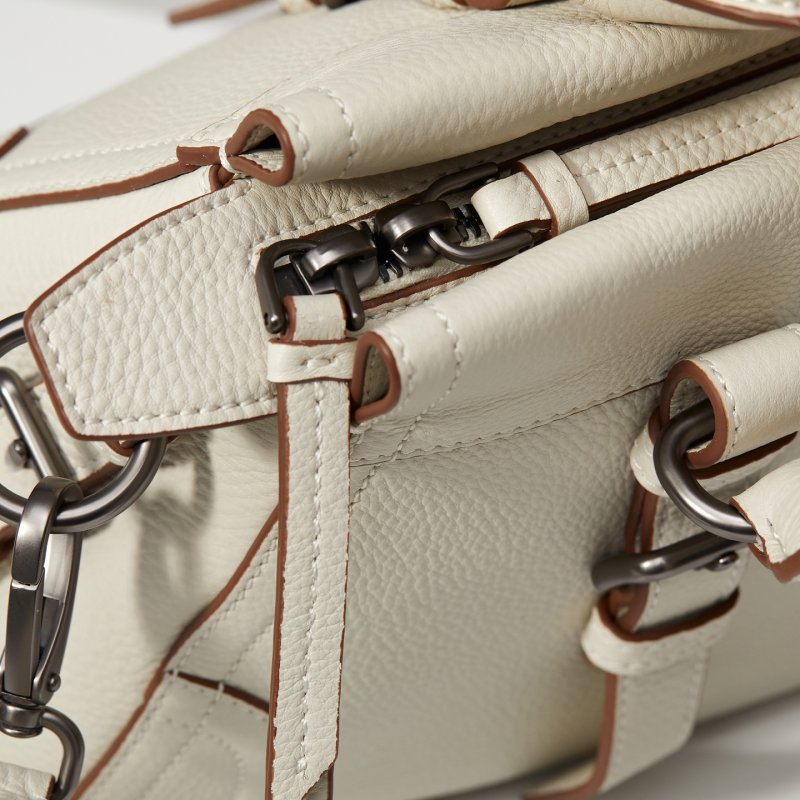 Большая кожаная сумка тоут 35 см фото 7