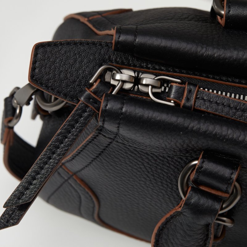 Большая кожаная сумка тоут 35 см фото 7