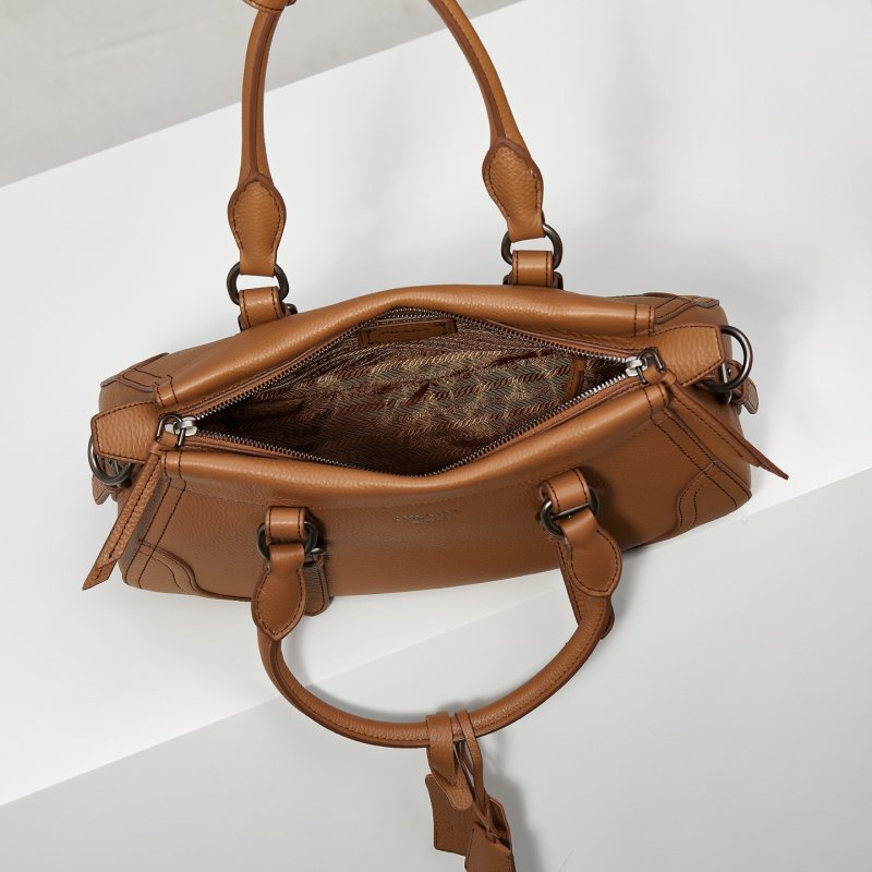 Большая кожаная сумка тоут 35 см фото 9