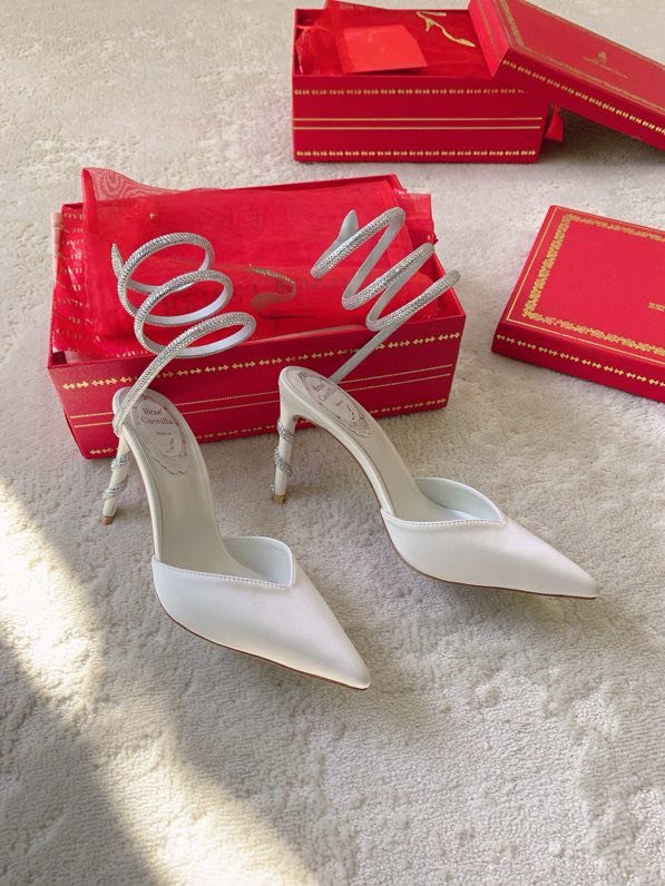 Sandals Cleo on high heel