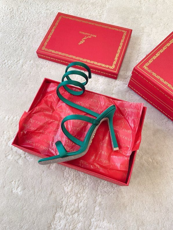 Sandals Cleo on high heel фото 3