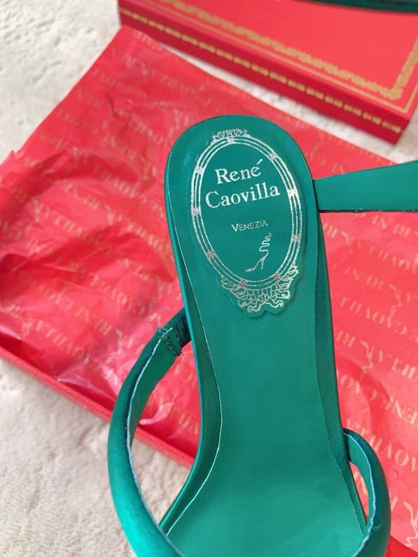 Sandals Cleo on high heel фото 5