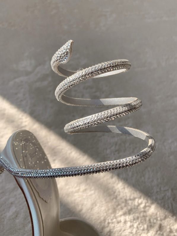 Sandals Cleo on high heel фото 5