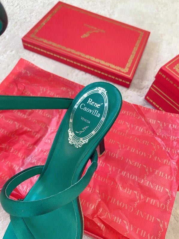 Sandals Cleo on high heel фото 6