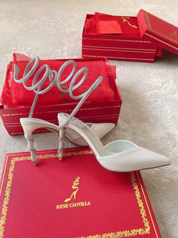 Sandals Cleo on high heel фото 6