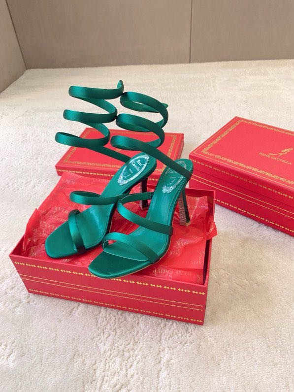 Sandals Cleo on high heel фото 7