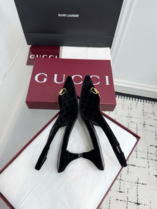 Босоножки Horsebit на каблуке с острым носком фото 3