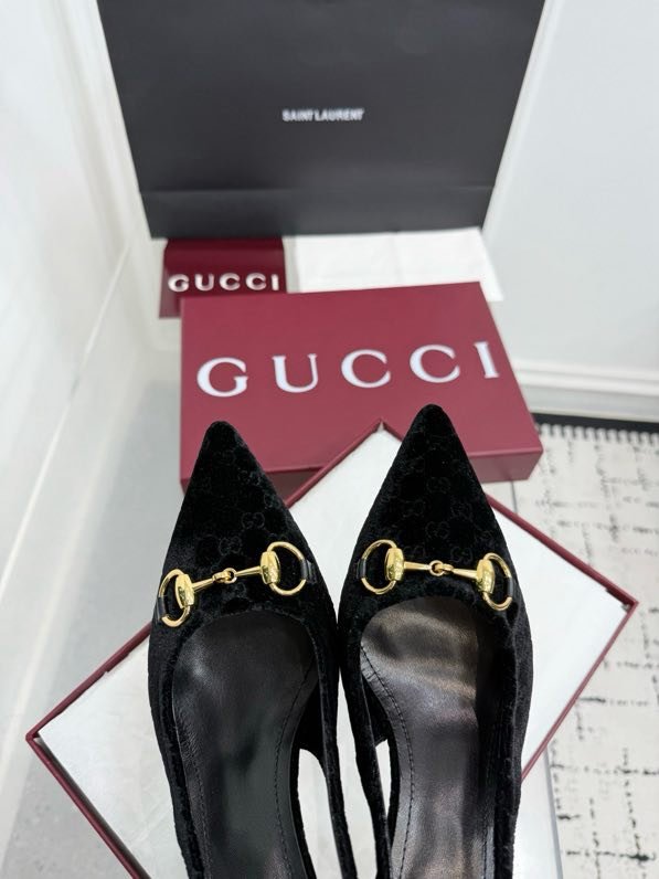 Босоножки Horsebit на каблуке с острым носком фото 3