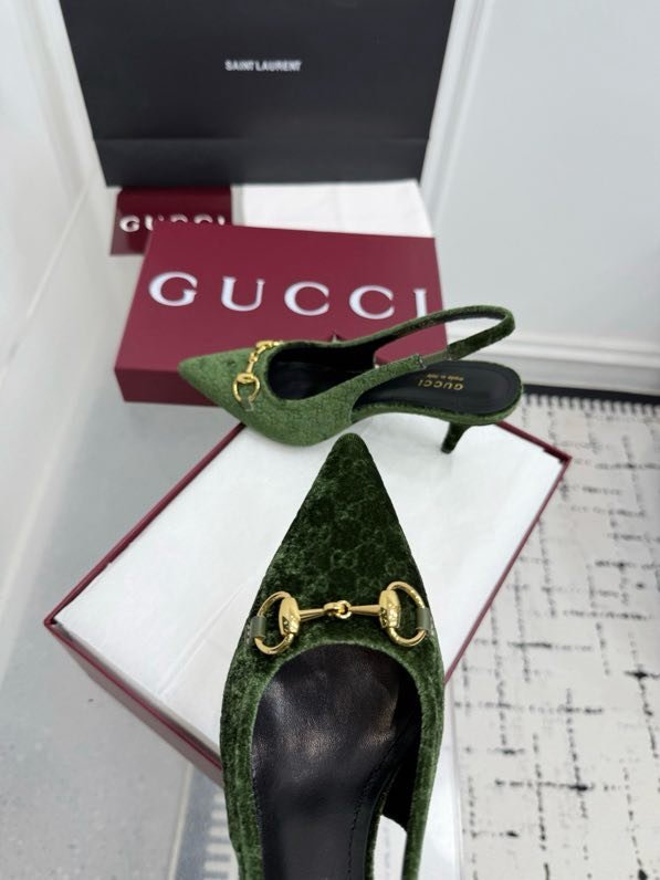 Босоножки Horsebit на каблуке с острым носком фото 3