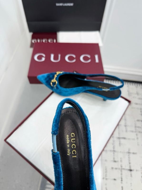 Босоножки Horsebit на каблуке с острым носком фото 4