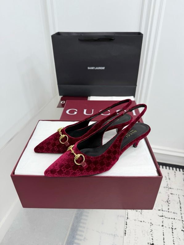 Босоножки Horsebit на каблуке с острым носком фото 5